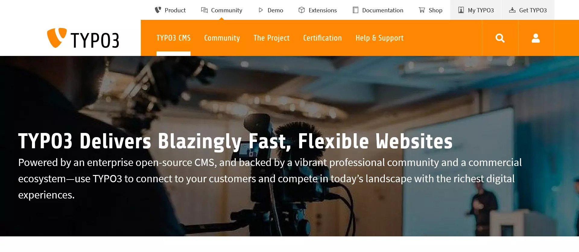 Official TYPO3 website Official TYPO3 website