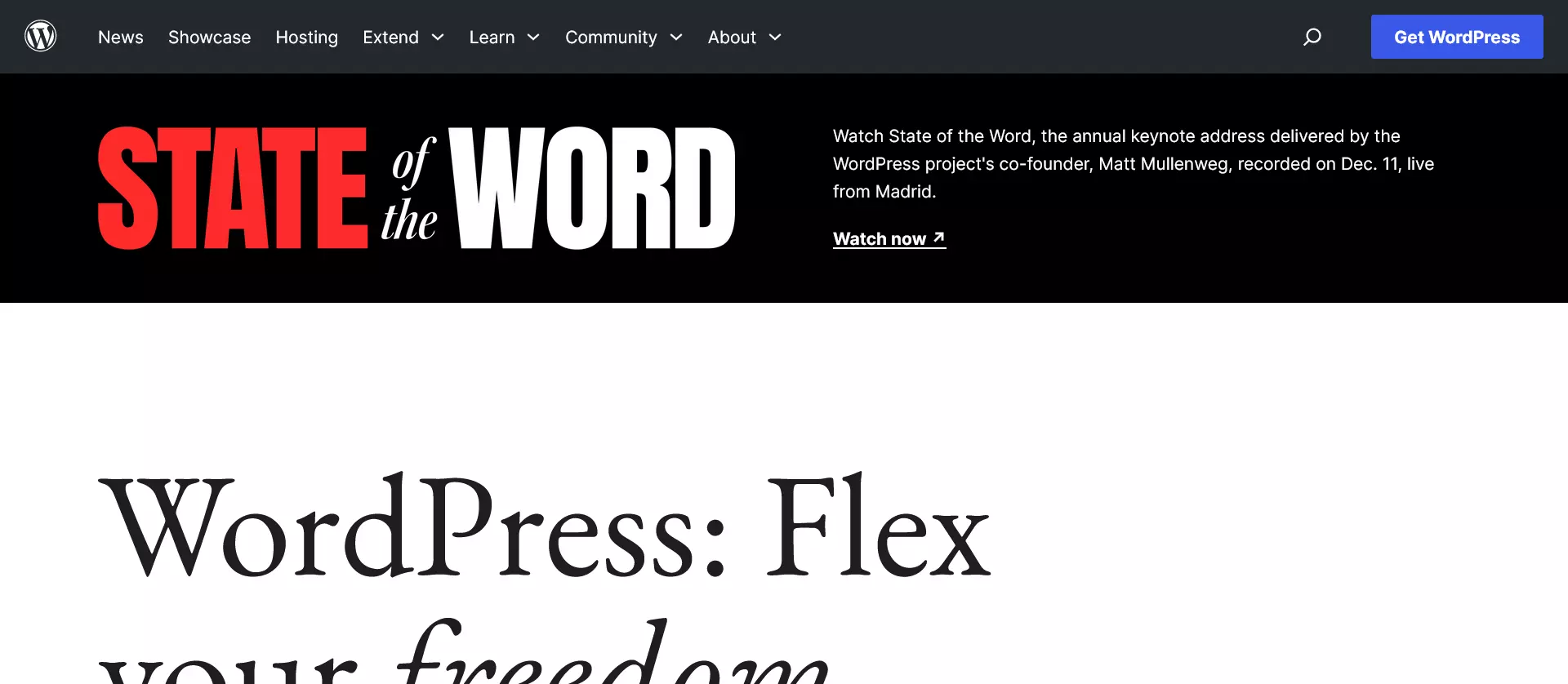 WordPress website WordPress website