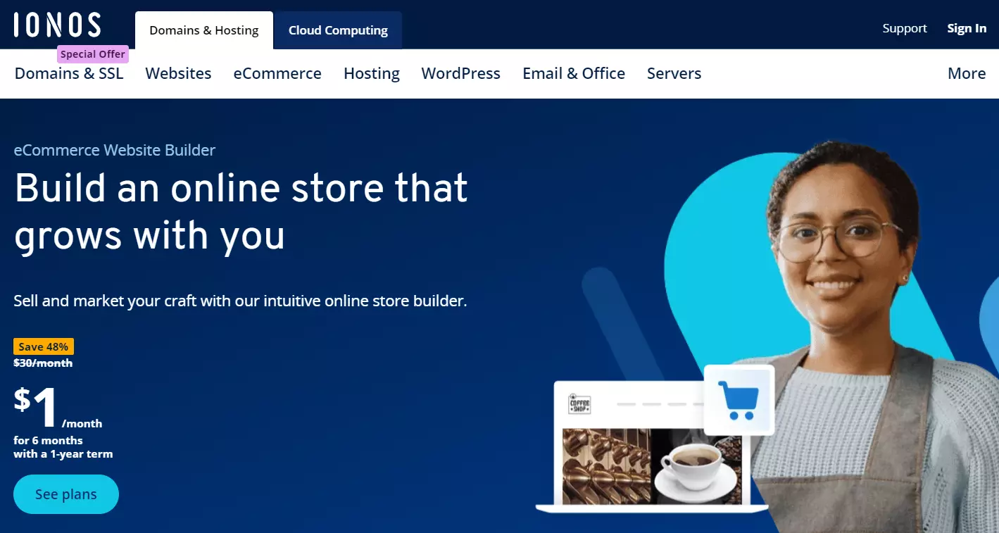 Create an online shop with the eCommerce Website Builder from IONOS Create an online shop with the eCommerce Website Builder from IONOS