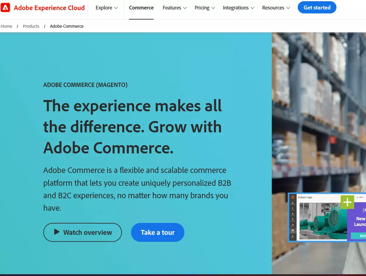 Magento website, acquired by Adobe Magento website, acquired by Adobe