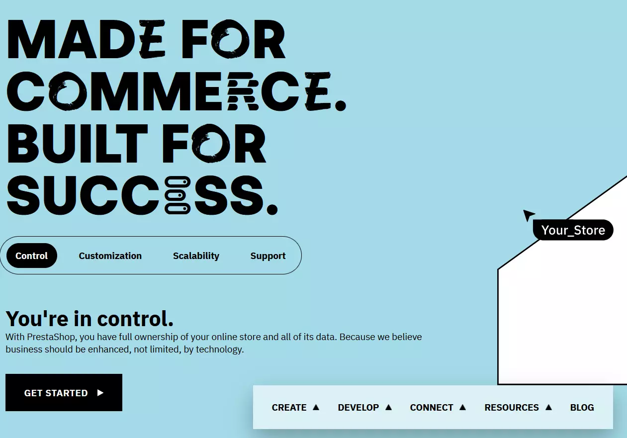 Prestashop website Prestashop website